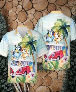 Bluey Hawaiian Shirt Bluey And Bingo Set Tropical Best Hawaiian Shirts