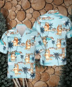 Bluey Hawaiian Shirt Bluey Beach Best Hawaiian Shirts