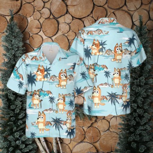 Bluey Hawaiian Shirt Bluey Beach Best Hawaiian Shirts