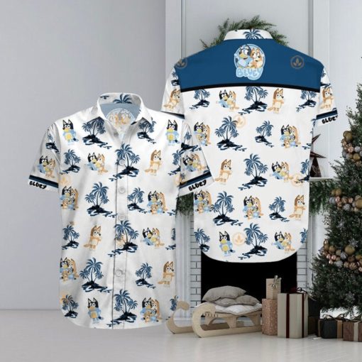 Bluey Hawaiian Shirt Bluey Character Best Hawaiian Shirts