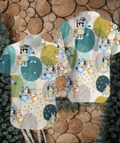 Bluey Hawaiian Shirt Bluey Family Bluey Characters Summer