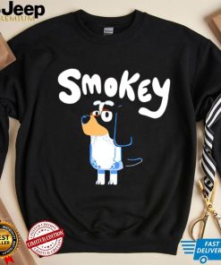 Bluey TV Smokey Dog cartoon shirt