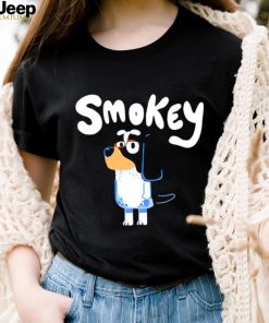 Bluey TV Smokey Dog cartoon shirt