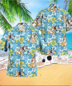 Bluey Tropical Hawaiian Shirt For Men And Women