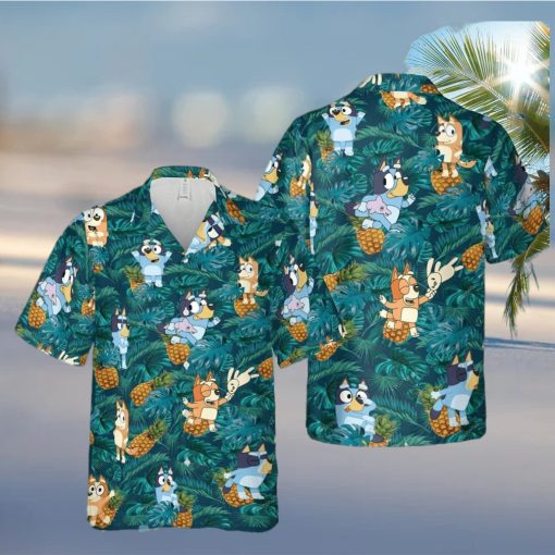 BlueyDad Beach Aloha Hawaiian shirt