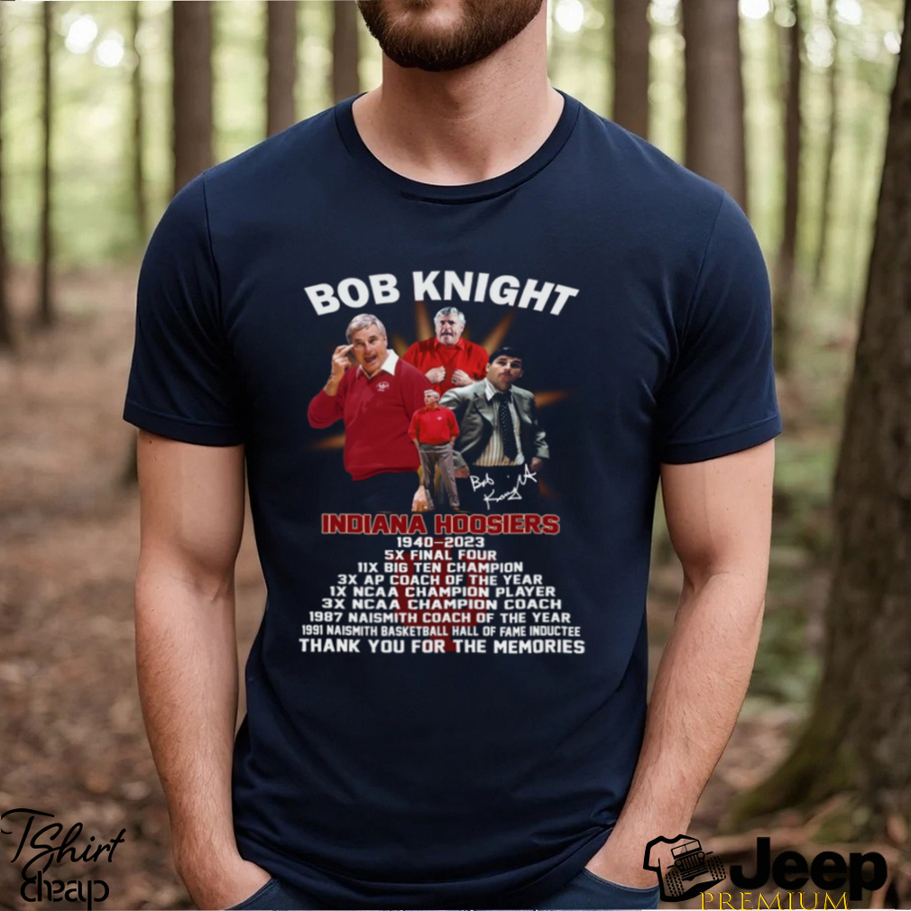 bobby knight t shirt