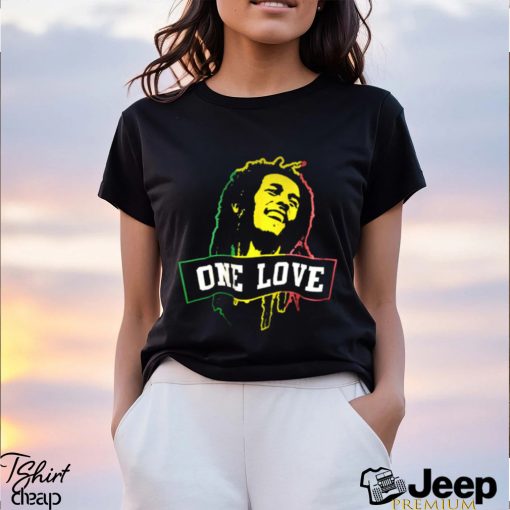 Bob Marley One Love Vintage 90s Shirt