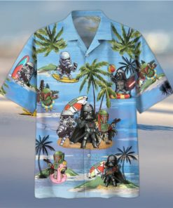 Boba Fett Cartoon Summertime Hawaiian Shirt