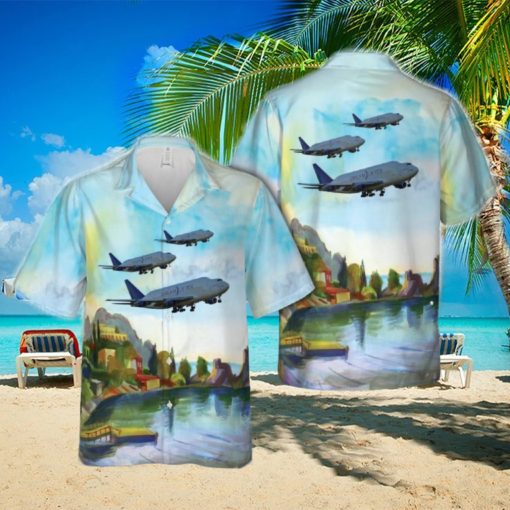 Boeing 747 400 LCF Dreamlifter Hawaiian Shirt