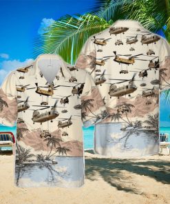 Boeing CH 47 Chinook Lifting Hawaiian Shirt