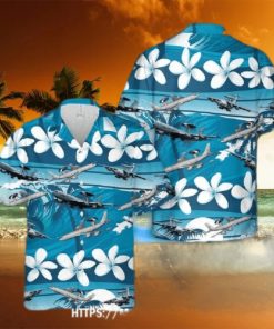 Boeing E 3 Sentry Hawaiian Shirt