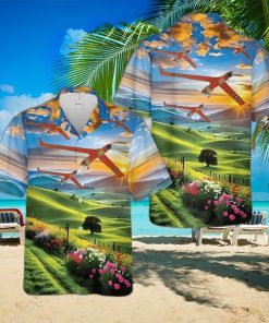 Boeing Insitu Scan Eagle Uav Aircraft Hawaiian Shirt