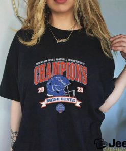 Boise State Broncos 2023 Mountain West Football Conference Champions Shirt