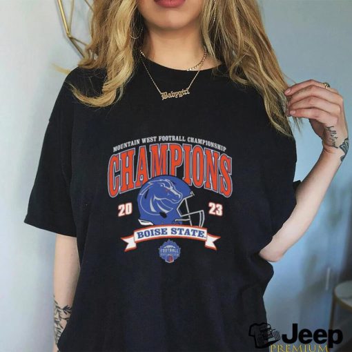 Boise State Broncos 2023 Mountain West Football Conference Champions Shirt