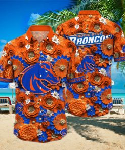 Boise State Broncos NCAA Hawaiian Shirt Trending For This Summer Customize Shirt Any Team