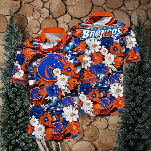 Boise State Broncos NCAA1 Hawaii Shirt Independence Day