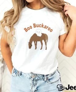 Boo buckaroo sweater cute ghost western halloween horse shirt