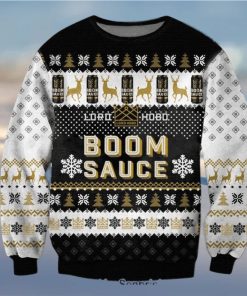 Boomsauce Lord Hobo Brewing Co For Christmas Gifts Ugly Xmas Sweater