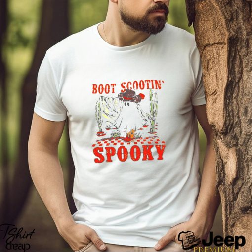 Boot Scootin Spooky Western Halloween Ghost Spooky Season Shirt