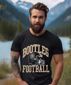 Bootleg football helmet shirt