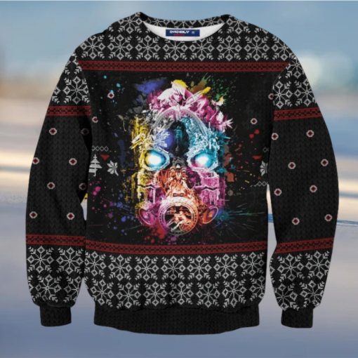 Borderlands Psycho Game Knitted Ugly Xmas Sweater