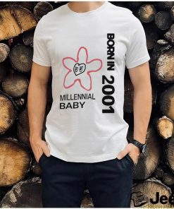 Born In 2001 Millennial Baby Shirt