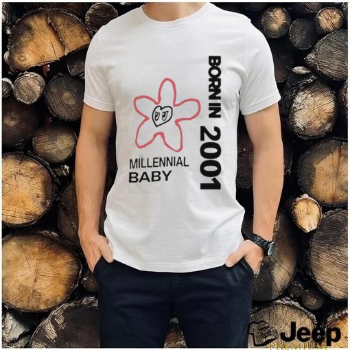 Born In 2001 Millennial Baby Shirt