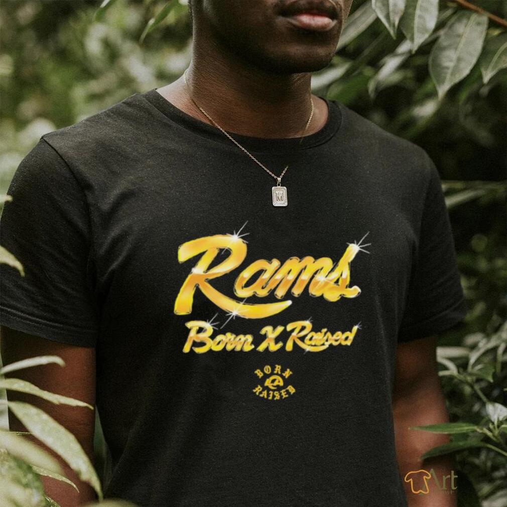 Born X Raised + Rams Gold Chrome Shirt - teejeep