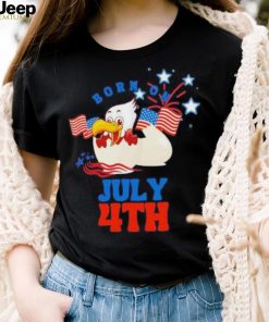 Born on July 4th USA bald shirt