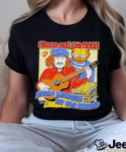 Boss Dog Simon And Garfield Hello Lasagna My Old Friend Shirt