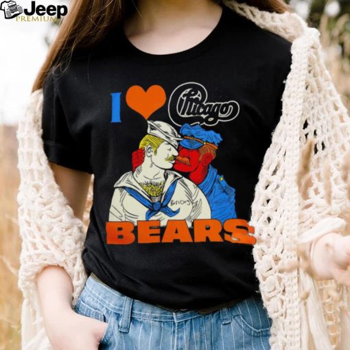 Boss dog I love Chicago bears shirt