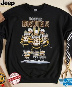 Boston Bruins 37 63 88 signature shirt