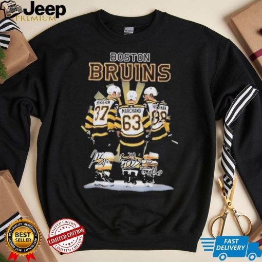 Boston Bruins 37 63 88 signature shirt