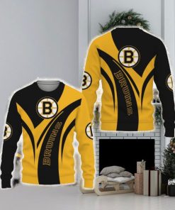 Boston Bruins American Football Champion Day 3D Sweater Christmas For Fan Gift