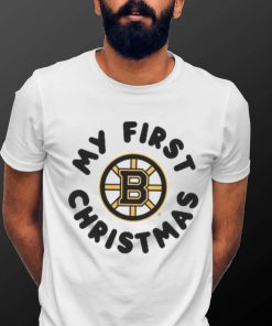 Boston Bruins Chad & Jake Newborn & Infant First Christmas Shirt