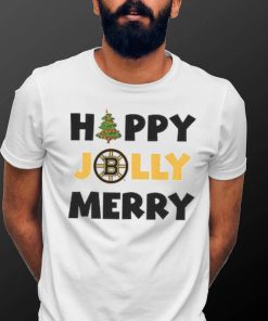 Boston Bruins Chad & Jake Newborn & Infant Jolly Christmas Shirt