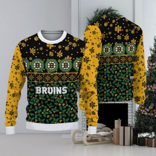 Boston Bruins Christmas Pattern Hot Trending Ugly Sweater For Real Fans