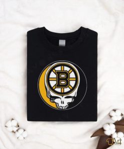 Boston Bruins Grateful Dead Steal Your Face Hockey NHL Shirt