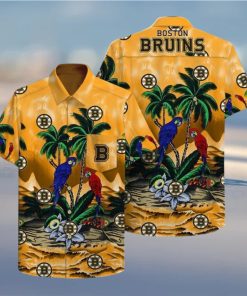 Boston Bruins Hawaiian Shirt