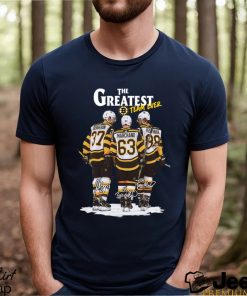 Boston Bruins The Greatest Team Ever Bergeron Marchand Pastrnak Signature Shirt Shirt