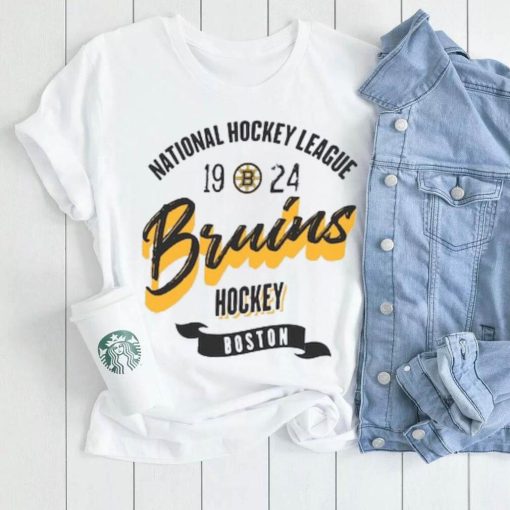 Boston Bruins WEAR by Erin Andrews White Domestic Shirt