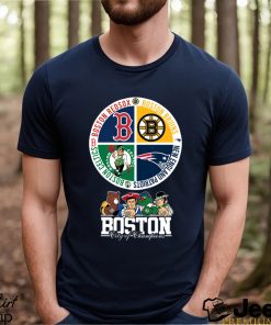 Boston Celtics Boston Red Sox Boston Bruins New England Patriots Boston City Champions Shirt