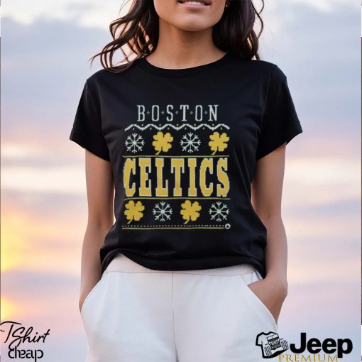 Boston Celtics Holiday Ugly Christmas Shirt