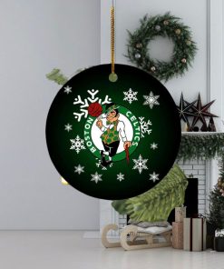 Boston Celtics NBA Xmas Gifts Merry Christmas Decorations Ornament