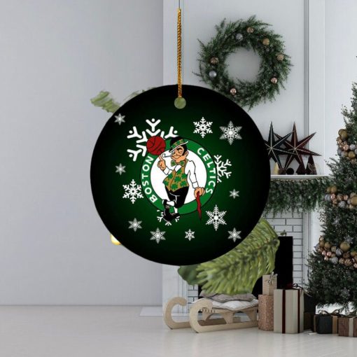 Boston Celtics NBA Xmas Gifts Merry Christmas Decorations Ornament