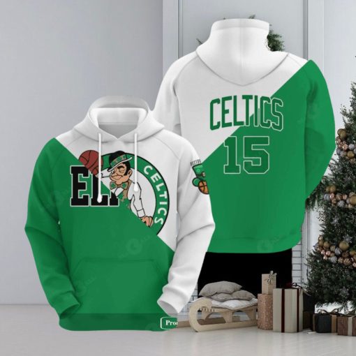 Boston Celtics Special 2023 Mix Green White For Fans Hoodie Sweatshirt 3D