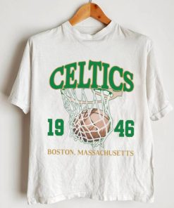 Boston Celtics basketball est 1946 Massachusetts logo shirt