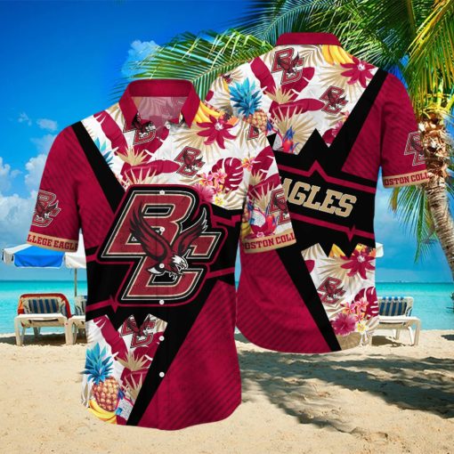 Boston College Eagles NCAA Hawaiian Shirt Bikinis Aloha Shirt