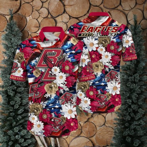 Boston College Eagles NCAA3 Hawaii Shirt Independence Day