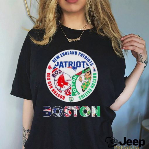 Boston New England Patriots Boston Red Sox Boston Celtics Shirt